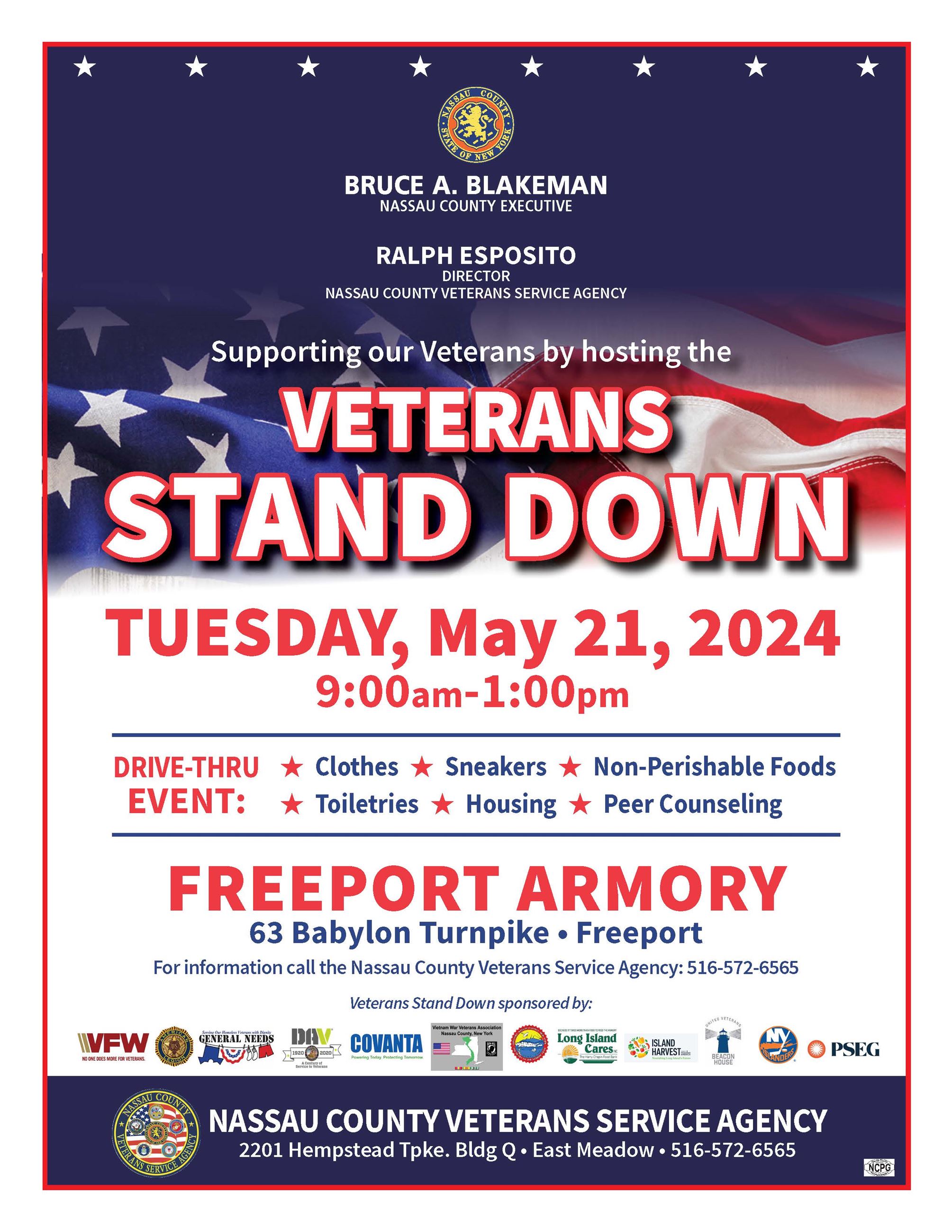 Veterans Stand Down Flyer Summer 2024