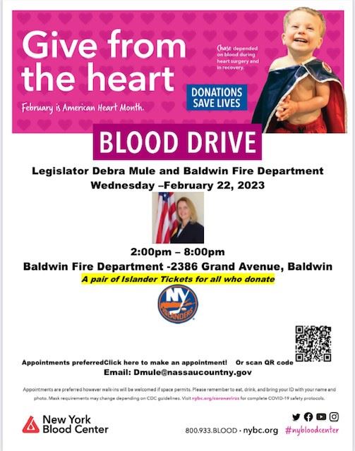 Feb Blood Drive Flyer