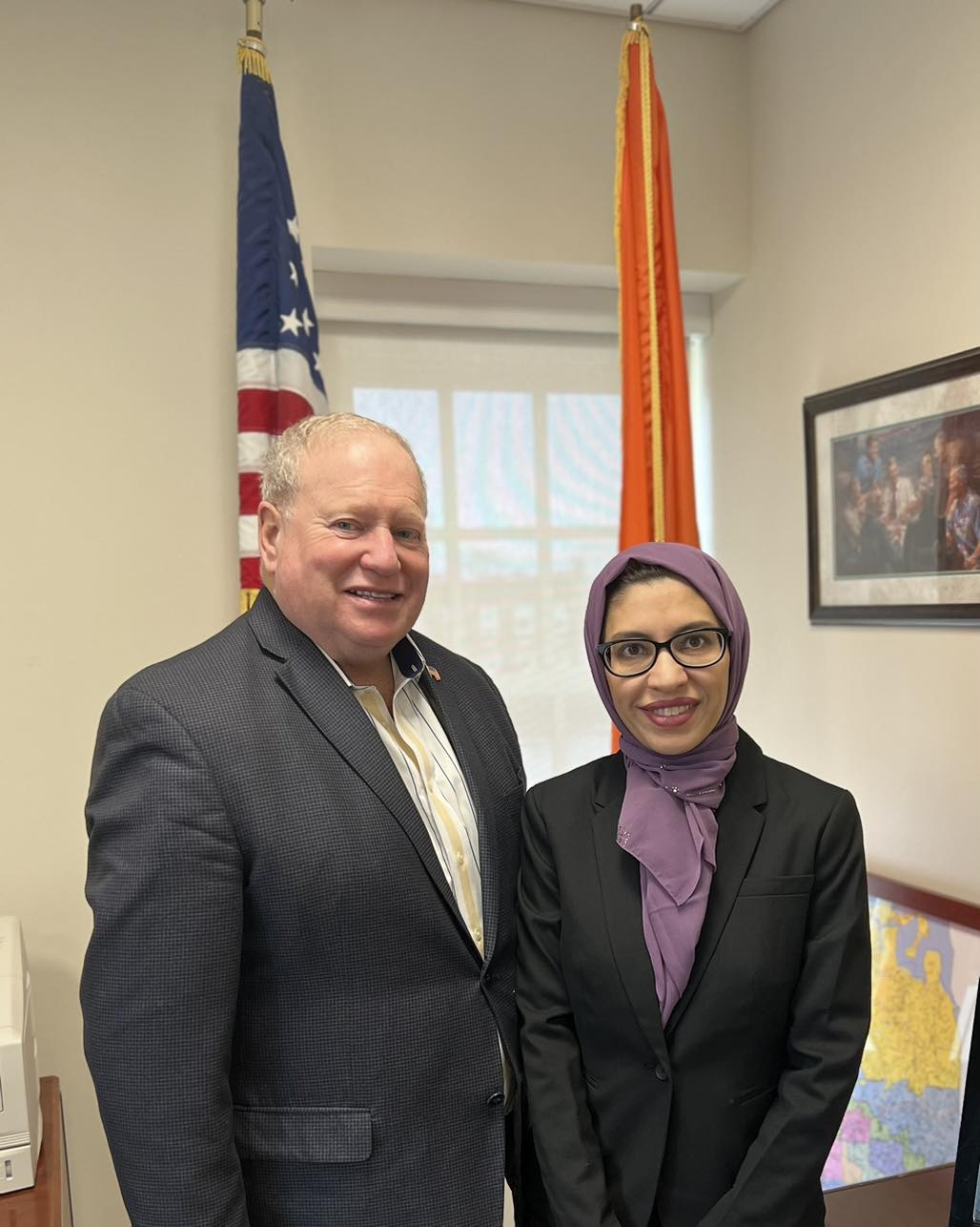 Legislator Drucker - World Hijab Day 2023