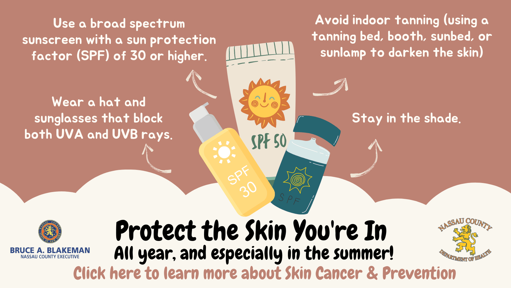 Protect the Skin youre in skin cancer banner