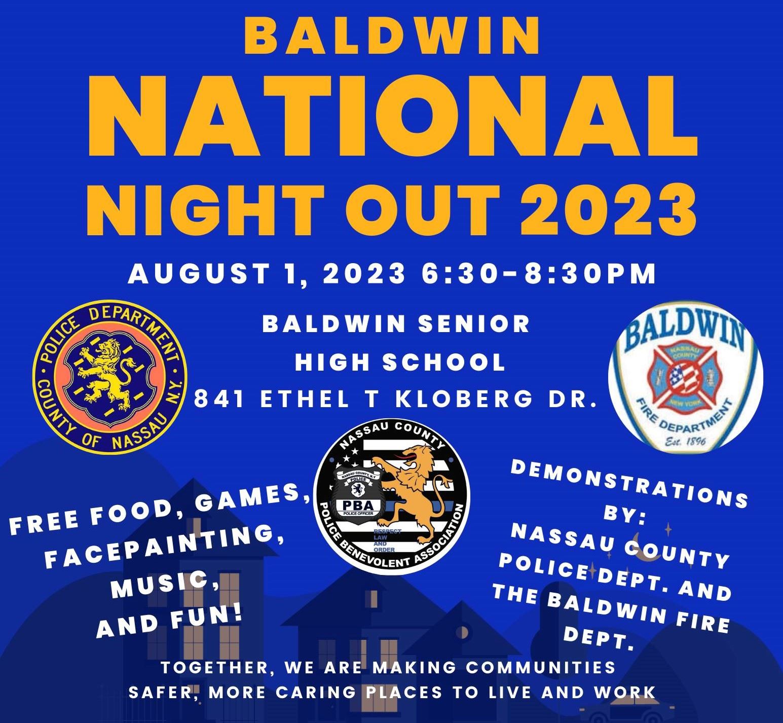 National Night Out 2023 - Baldwin