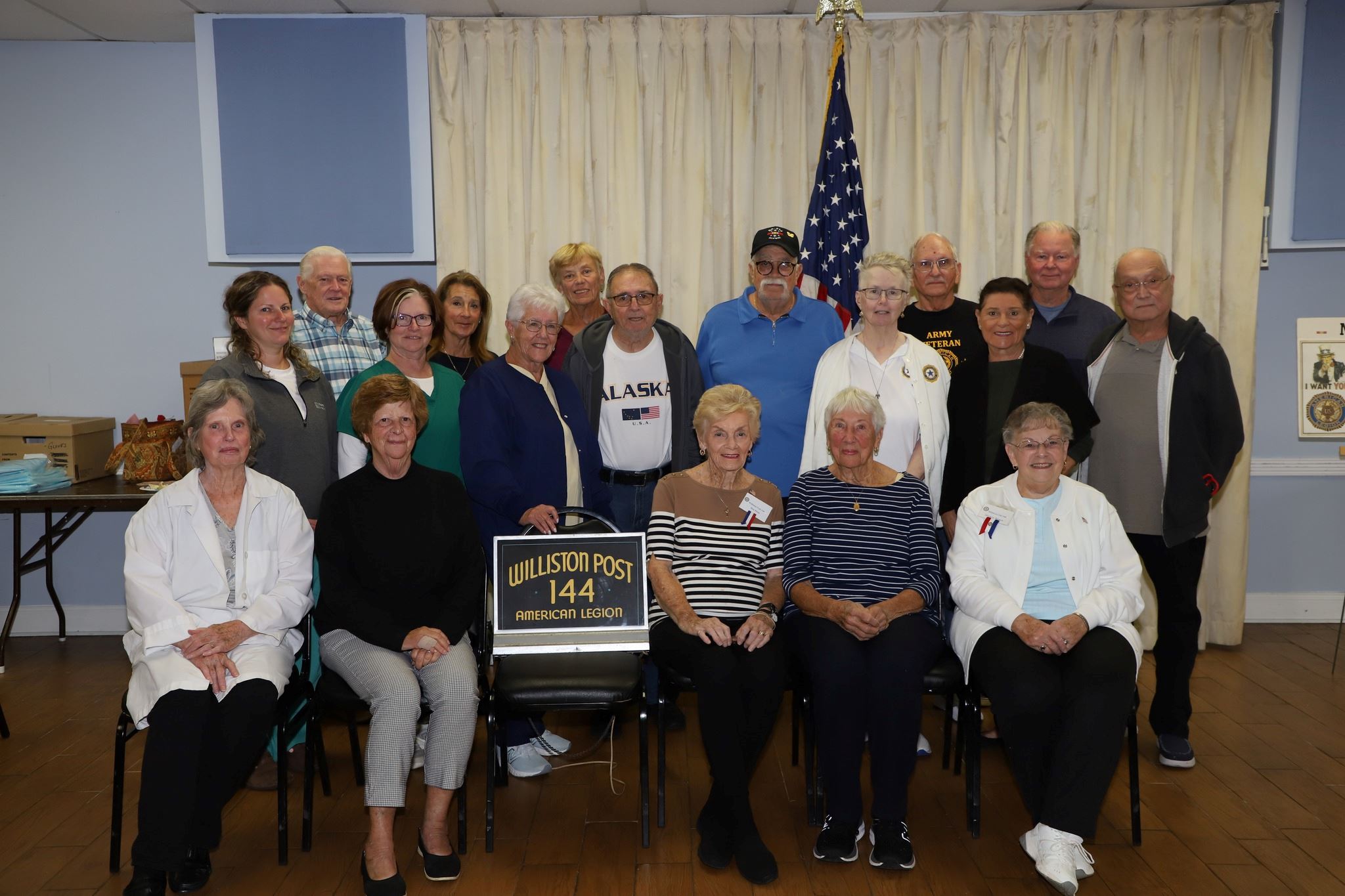 Williston Post 144 Flu Shot Pic 2024