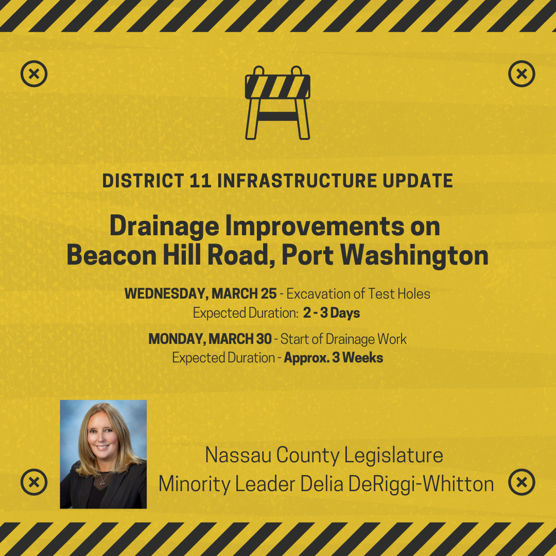 Revised Road Work Update - Beacon Hill Rd