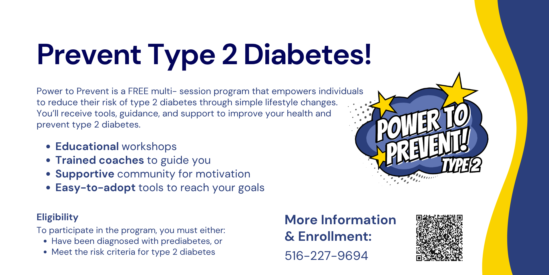 Power to Prevent T2 Diabetes banner