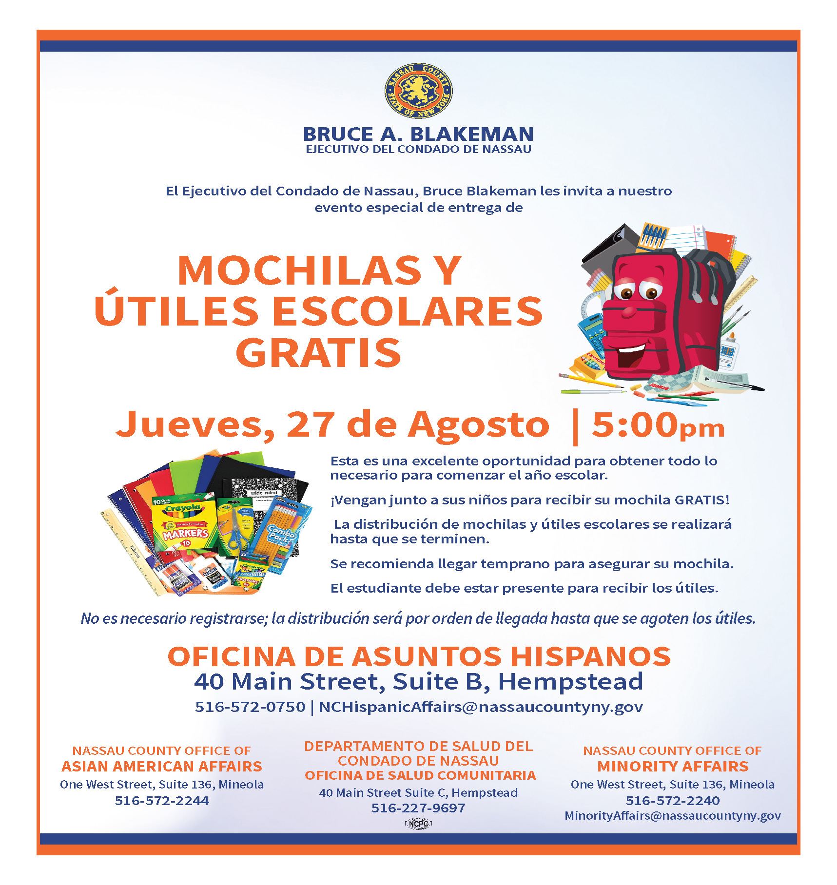 Backpack Giveaway SPA 2026 8.5 x 11