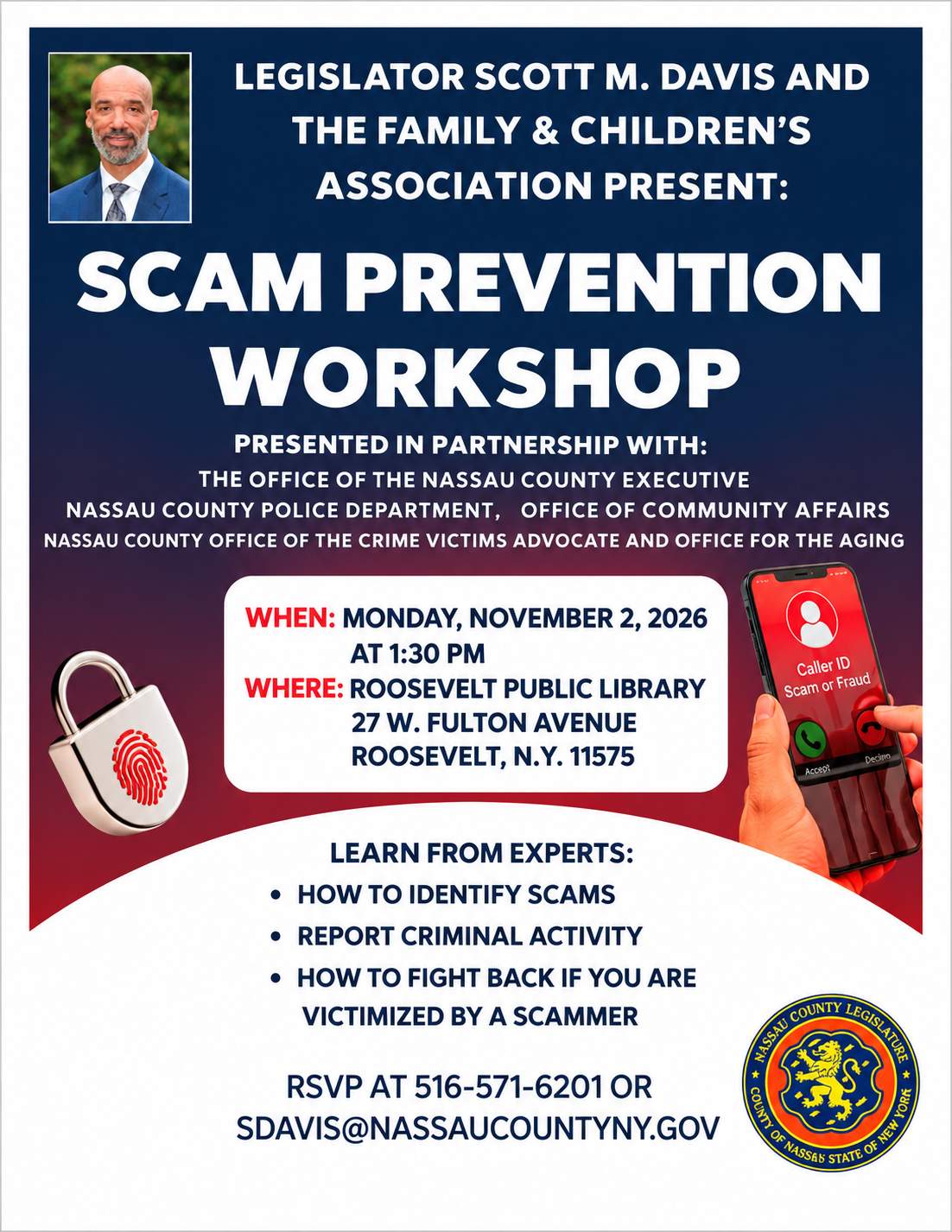 Scam Prevention Wokshop November 2