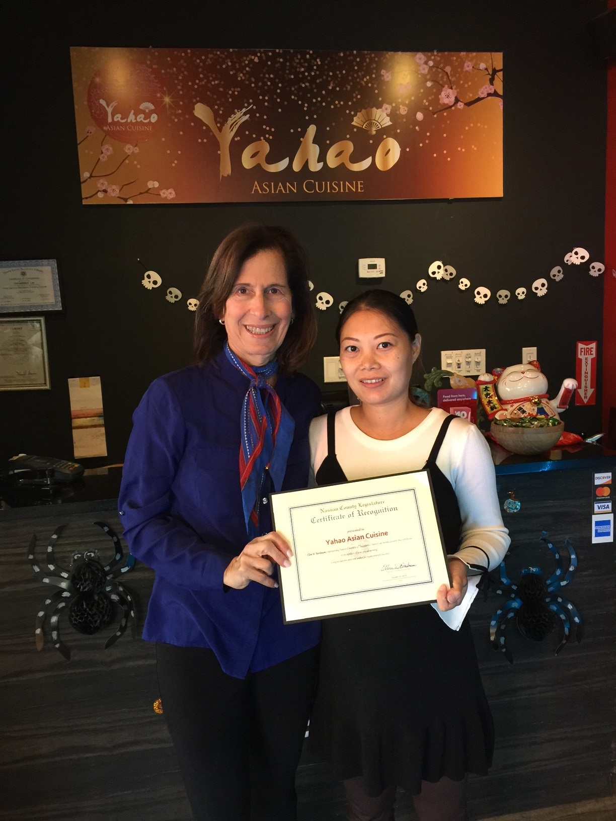 Legislator Birnbaum - Yahao Asian cuisine