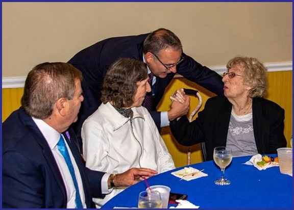 LEGISLATOR GAYLOR ATTENDS LYNBROOK KNIGHTS OF COLUMBUS MEETING