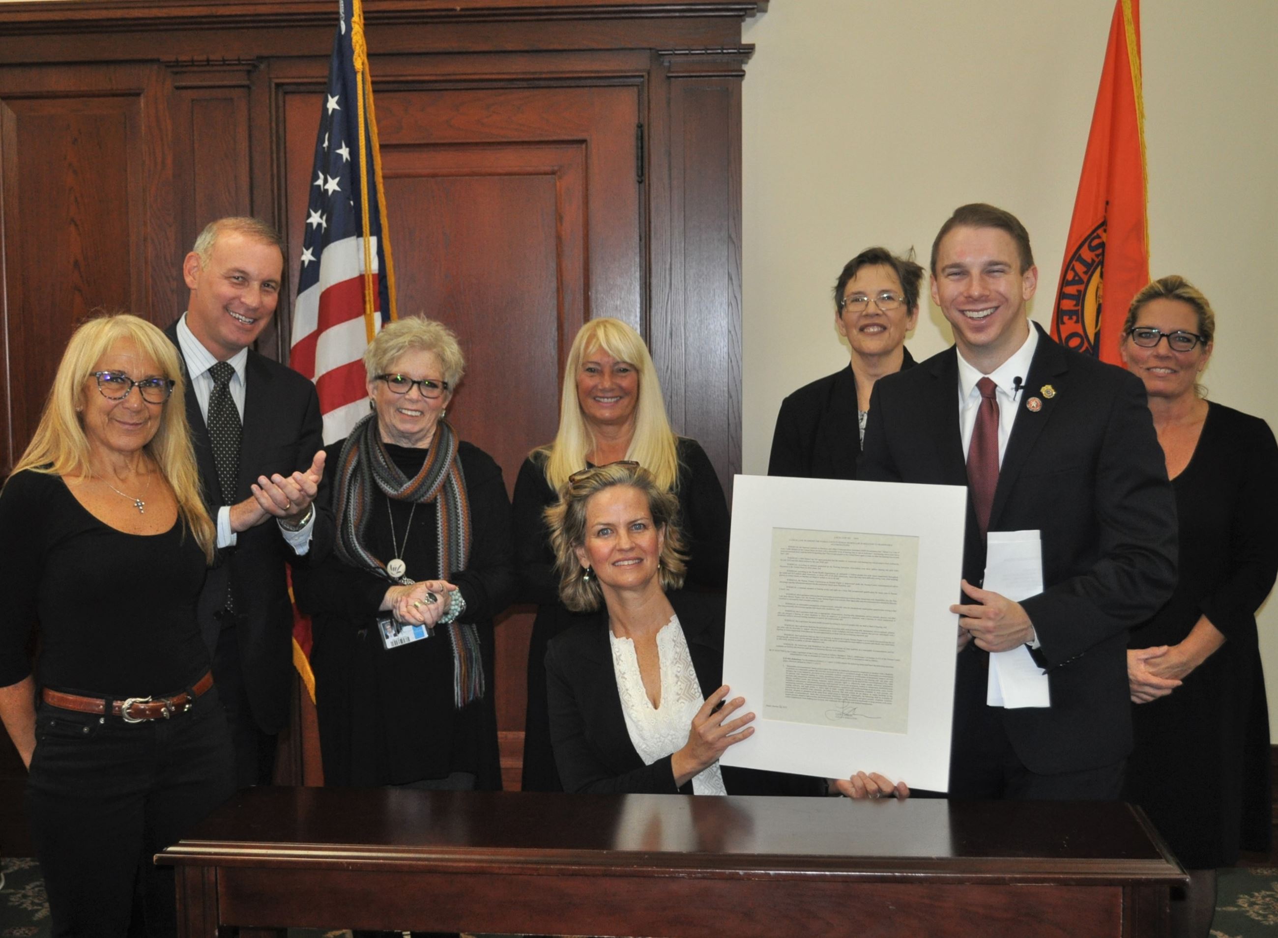 LAFAZAN - Reasonable Accommodations Bill Signing