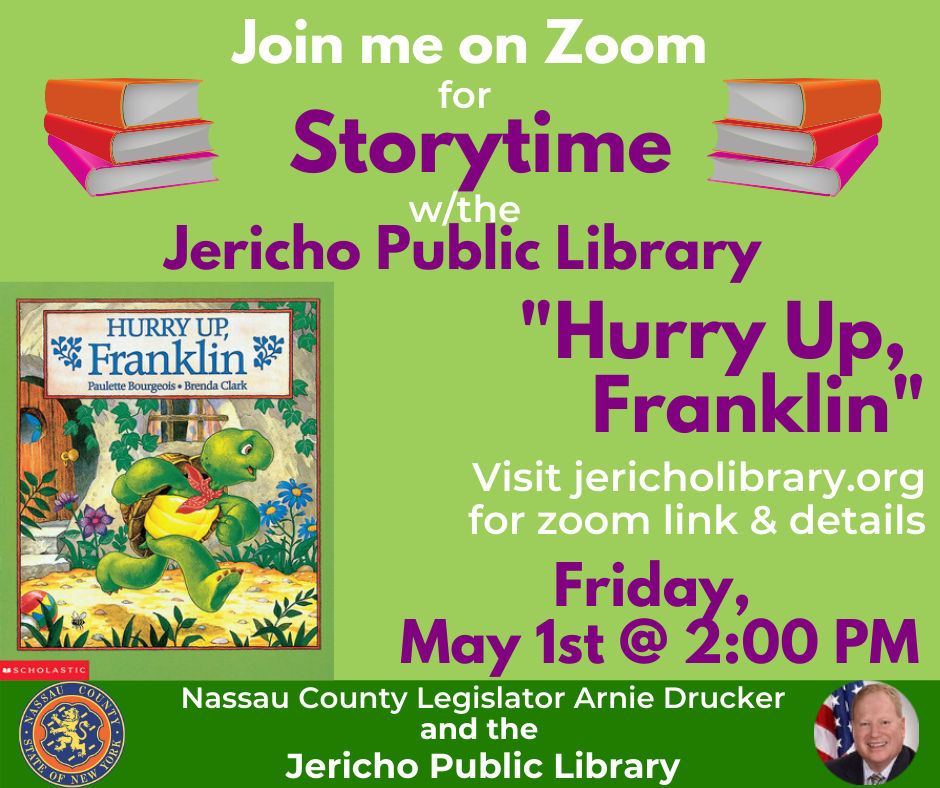 Jericho Public Library Virtual Storytime FB Post 05..01.2020