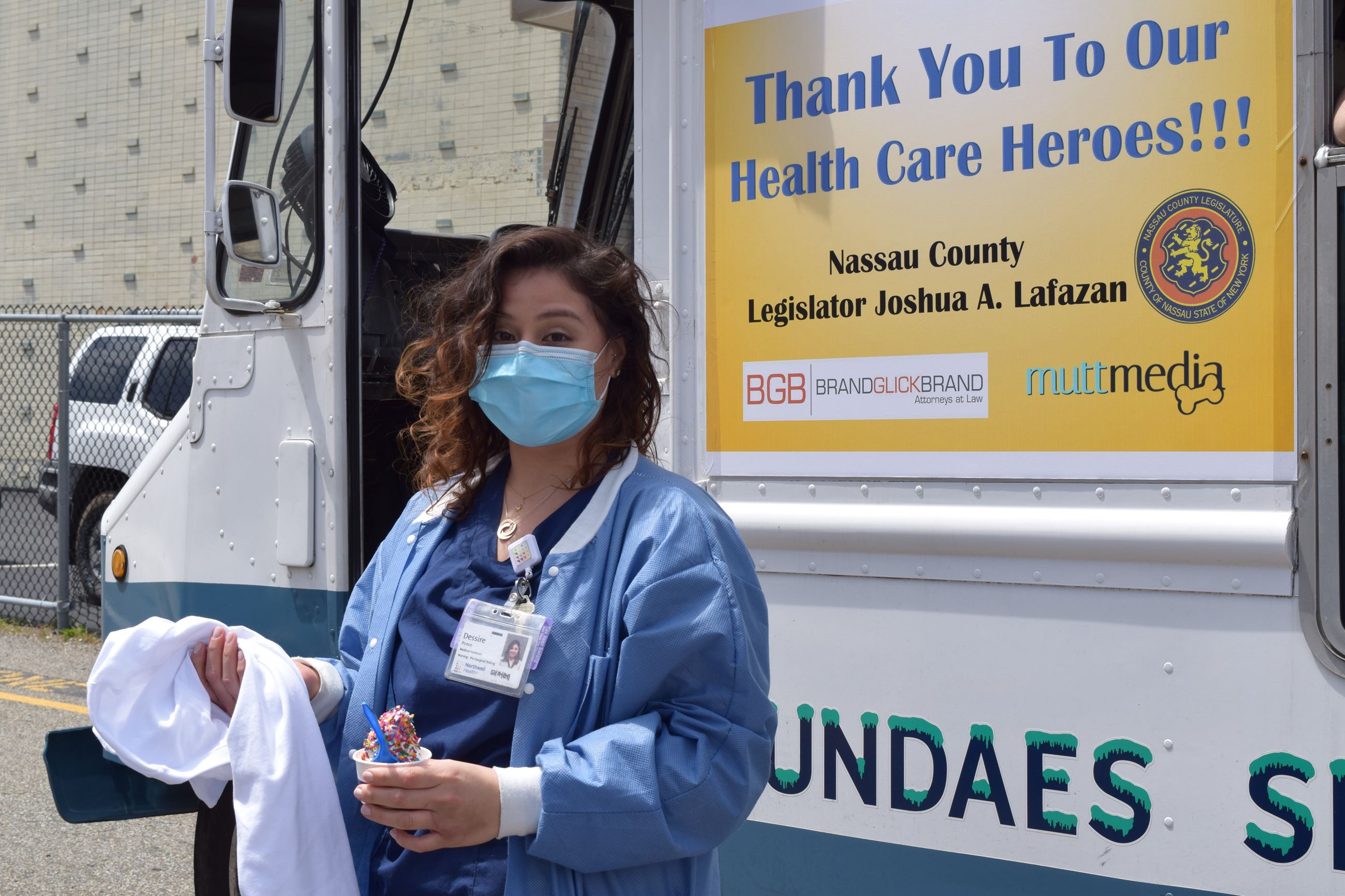 Leg. Lafazan Ice Cream for Healthcare workers 2
