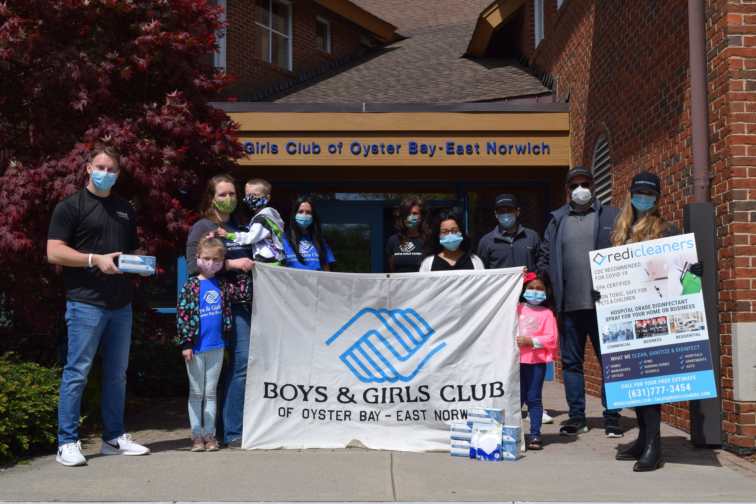 Legislator Lafazan - Boys and Girls Club Mask Donation