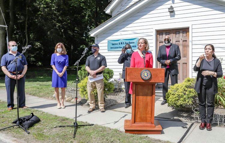Legislator Birnbaum - Juneteenth Nassau County Legislator Ellen W. Birnbaum (D - Great Neck) joined