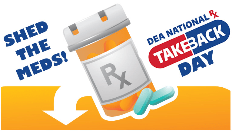 SHED THE MEDS - DRUG TAKE-BACK EVENT