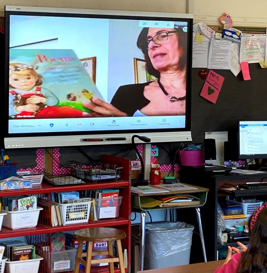 Searingtown School Welcomes Legislator Ellen W. Birnbaum as Virtual Guest Reader