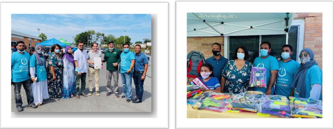 Legislator Solages Joins with Community Partners to Support ICNA Relief Back-2-School Event