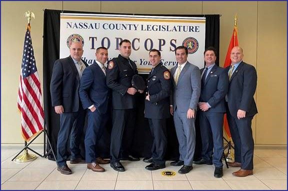 Ferretti Honors Top Cops for February