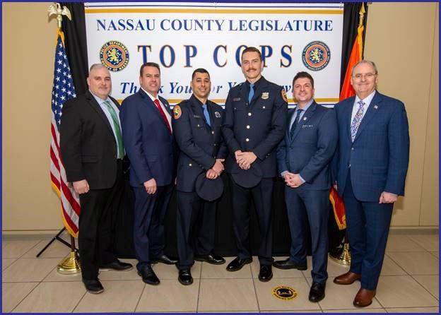LEGISLATOR GAYLOR HONORS NASSAU COUNTY TOP COPS WHO STOPPED SCAMMER