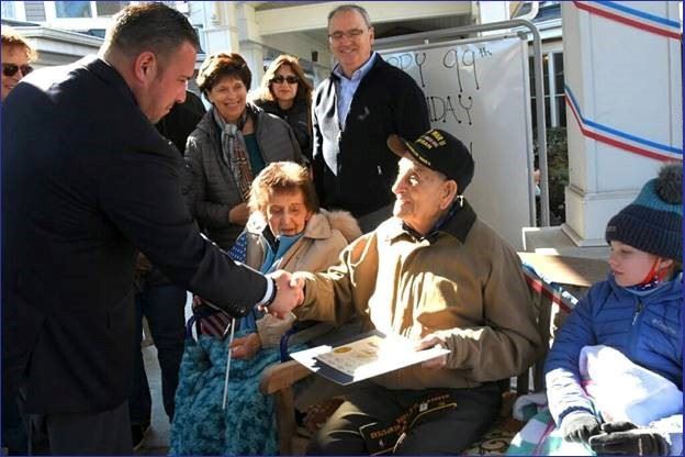 LEGISLATOR GAYLOR WISHES HAPPY BIRTHDAY TO 99-YEAR-OLD VETERAN