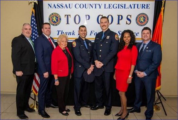 LEGISLATOR PILIP HONORS NASSAU COUNTY TOP COPS WHO STOPPED SCAMMER