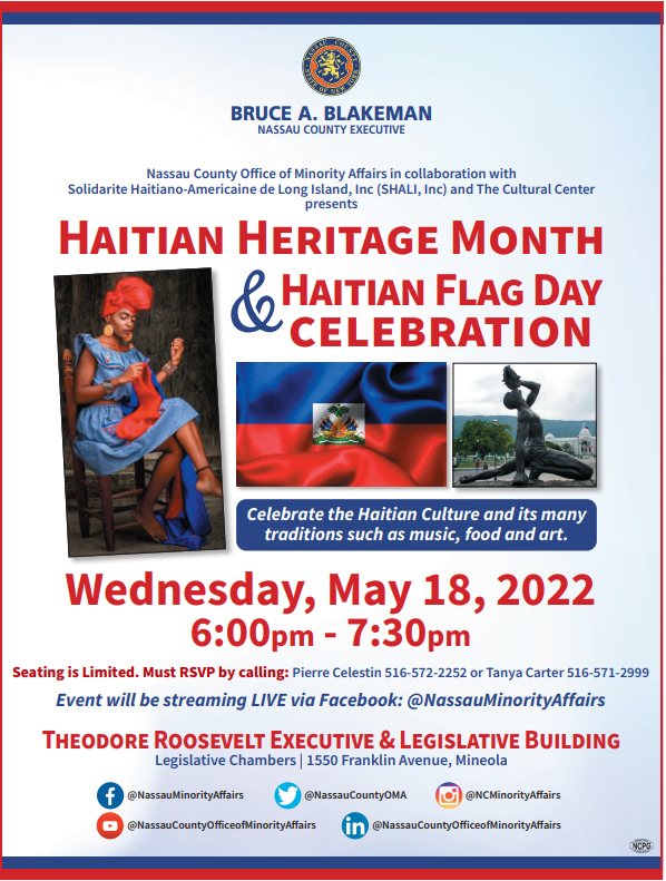 Haitian Heritage Month 2022 Opens in new window