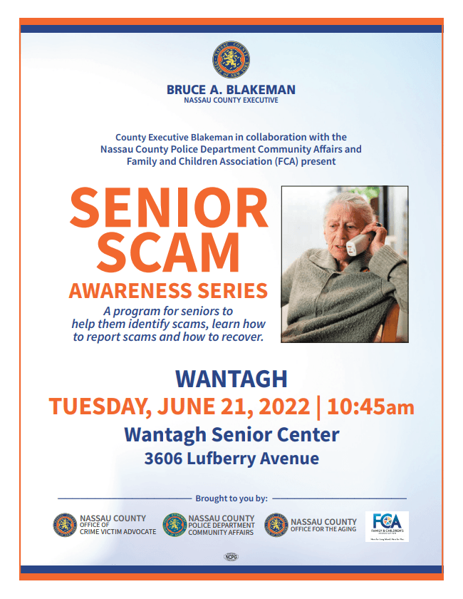 SeniorScam-Wantagh Opens in new window