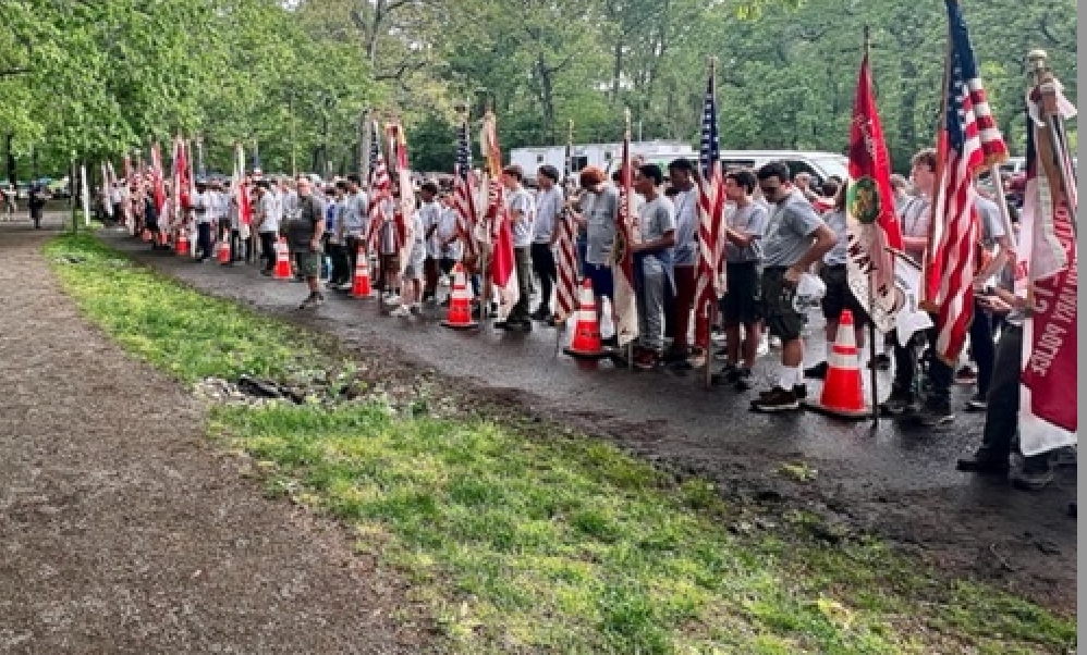 Mulé Attends Boy Scouts Iroquois District’s   Annual Camporee at Hempstead Lake State Park 