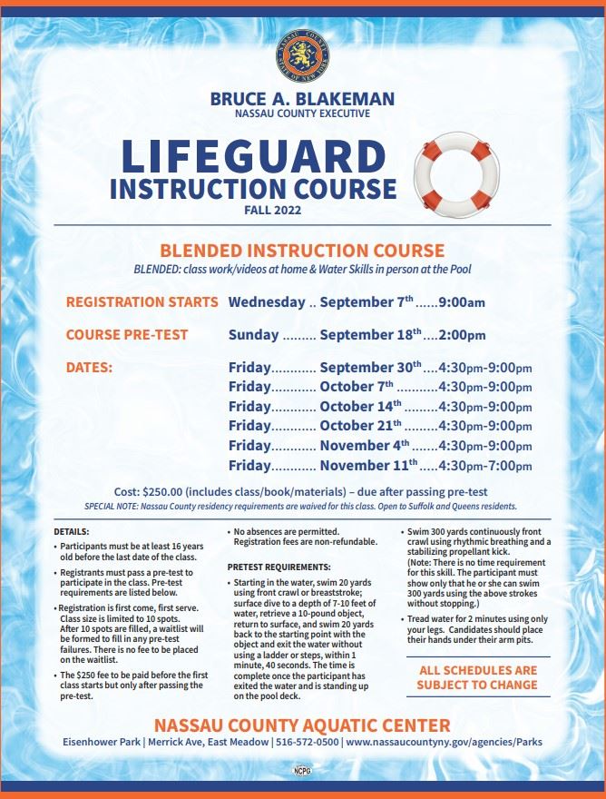 Lifeguards Training 090722 V2