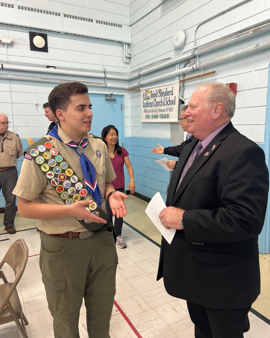 Legislator Drucker - Plainview Eagle Scout 2