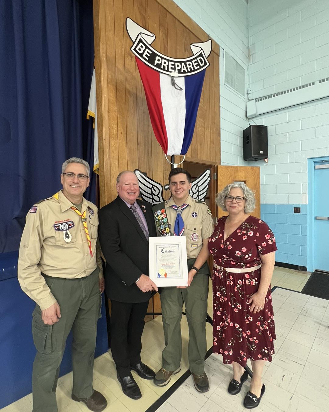 Legislator Drucker - Plainview Eagle Scout 1