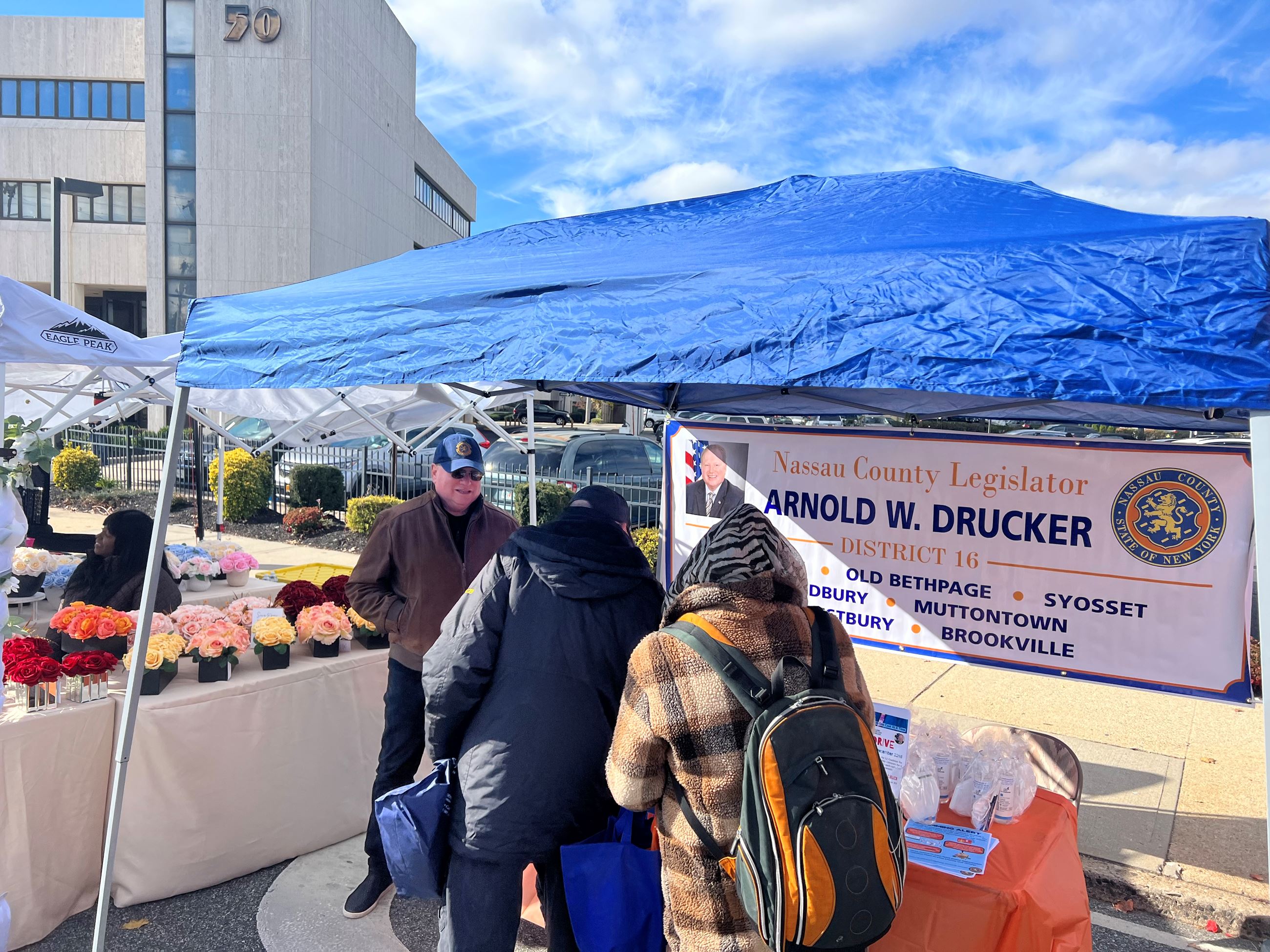 Legislator Drucker - Syosset Street Fair 2023 - 1