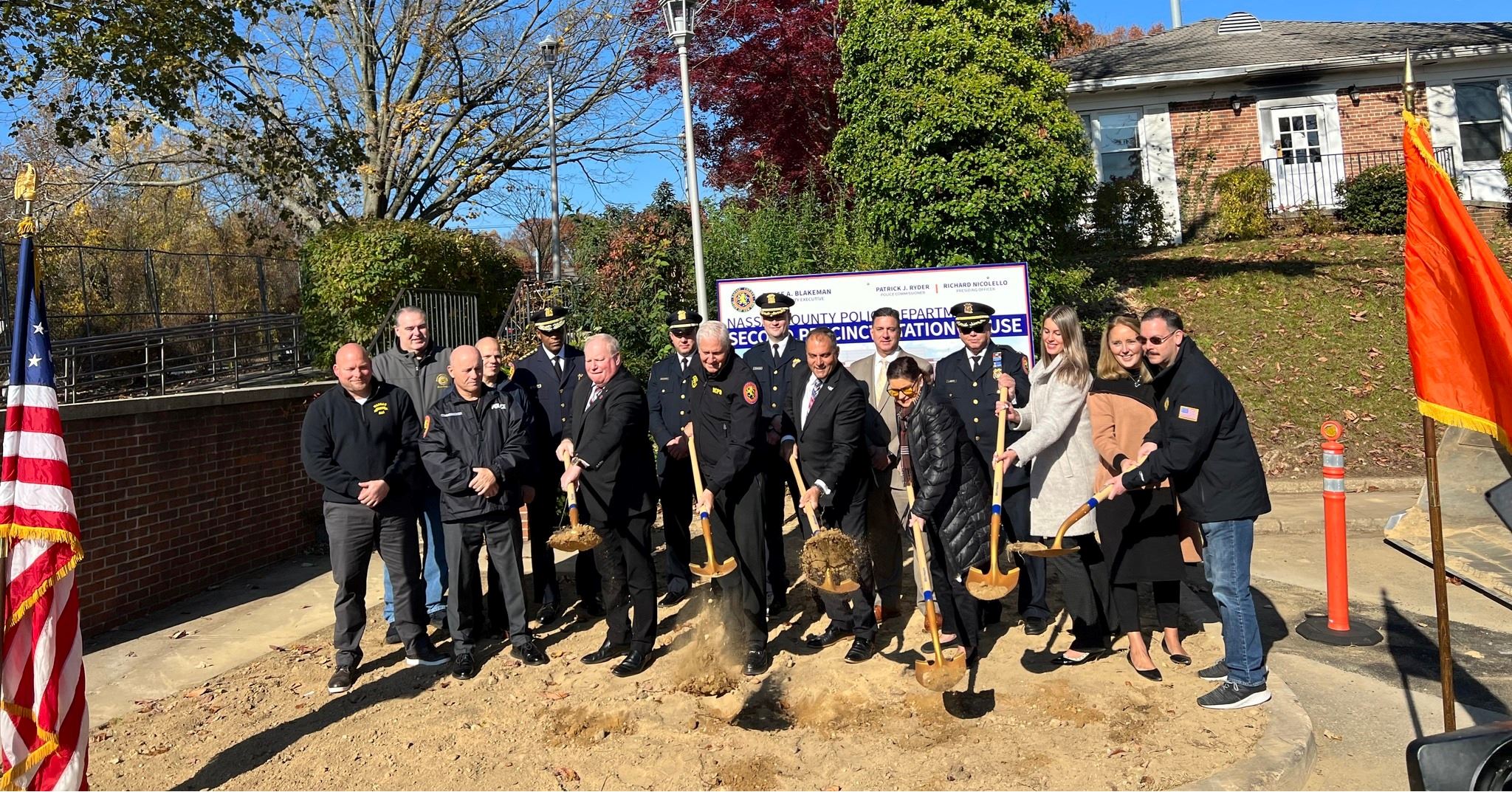 Legislators Drucker and DeRiggi-Whitton - Second Pct Groundbreaking