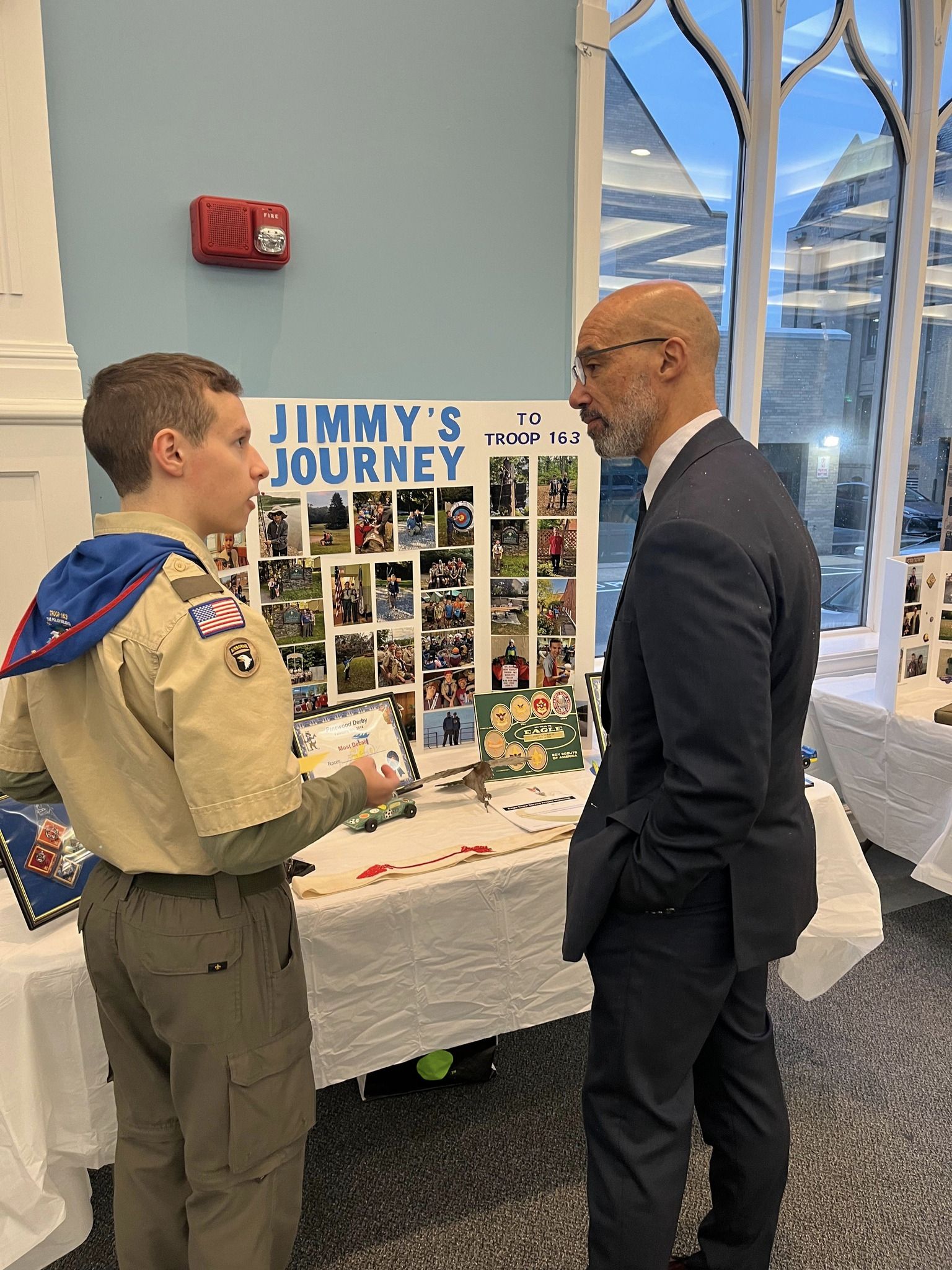 Legislator Davis - Eagle Scout RVC 2