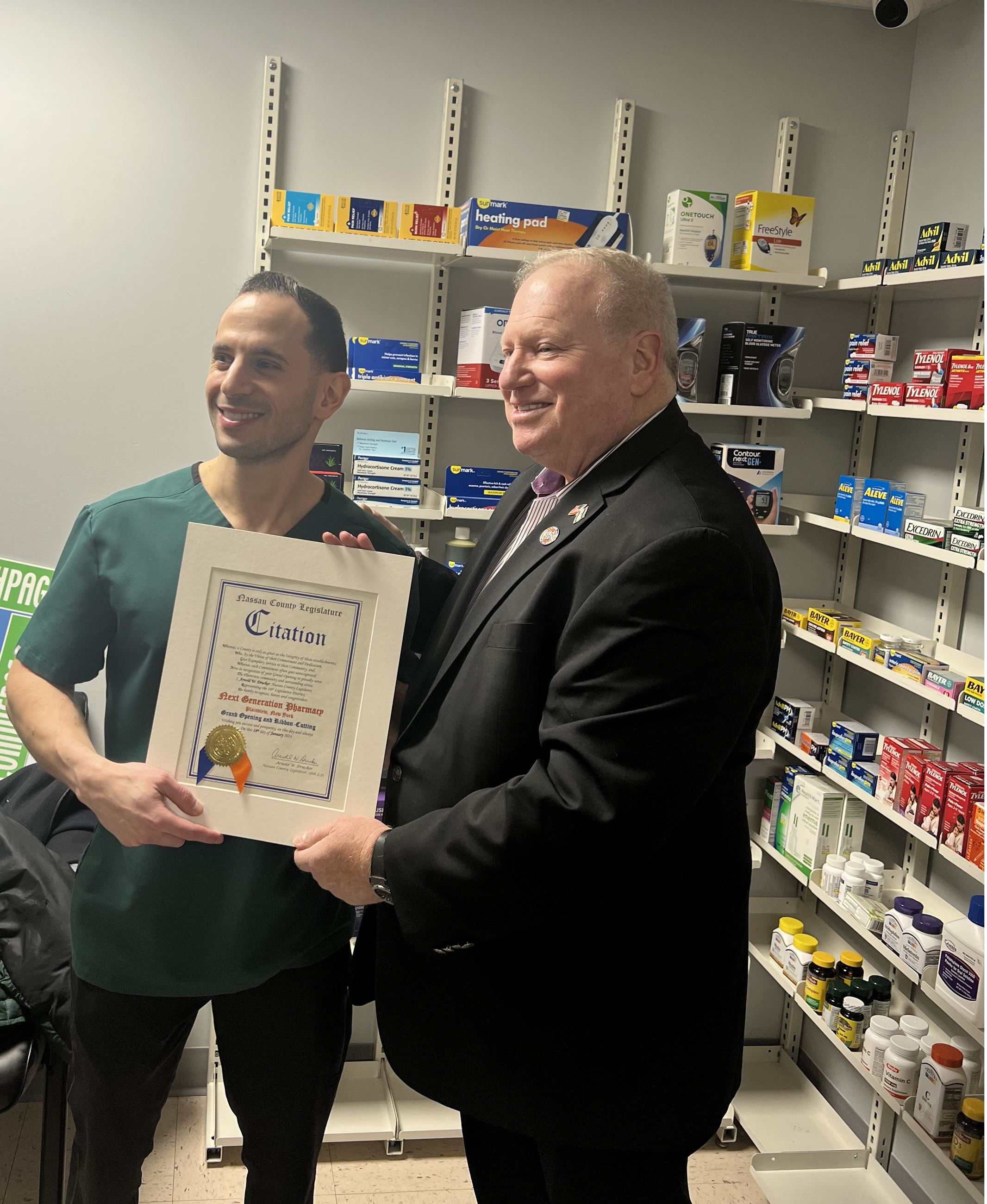Legislator Drucker - Next Generation Pharmacy 2