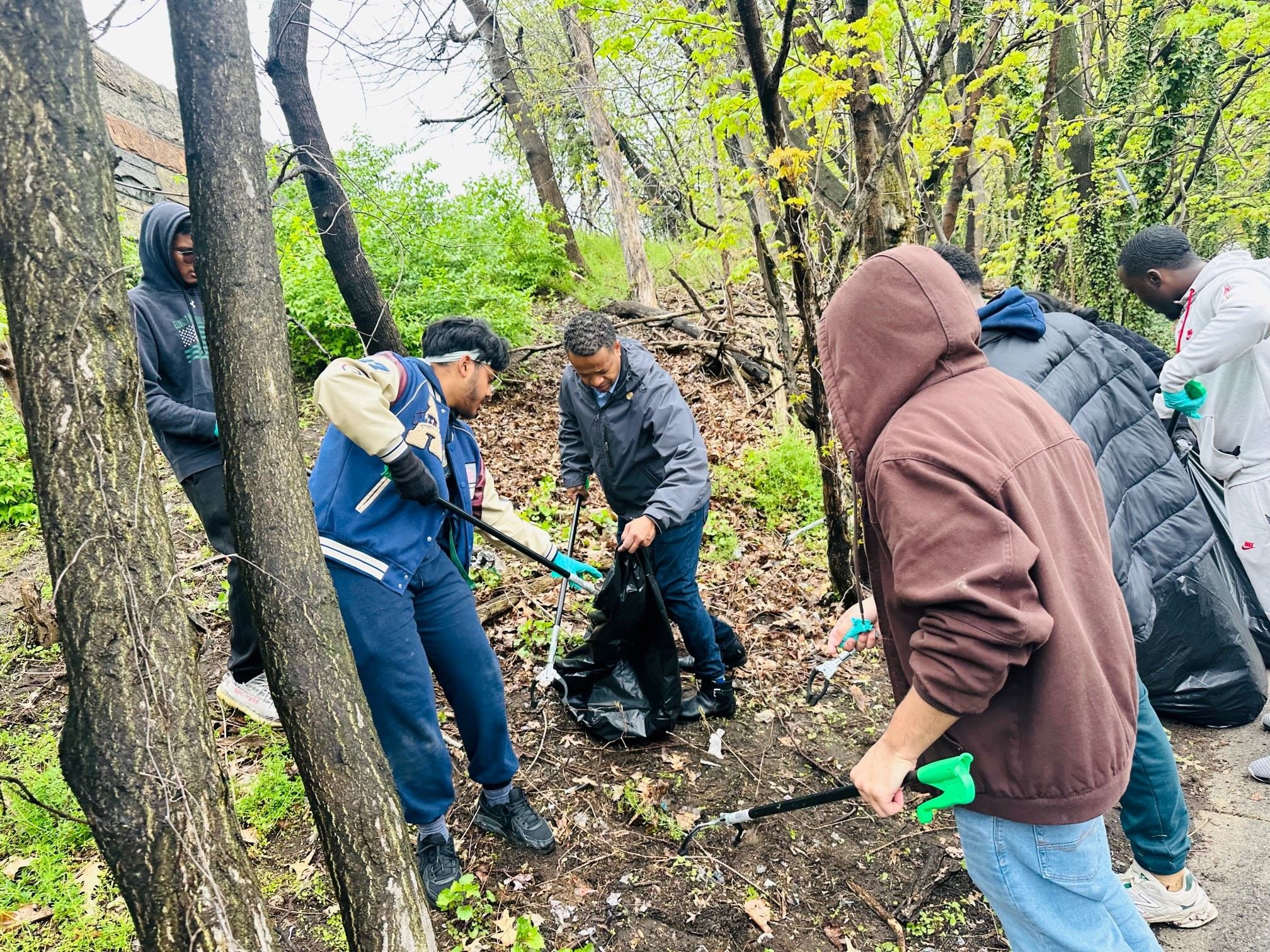 Legislator Solages - Elmont Cleanup 2