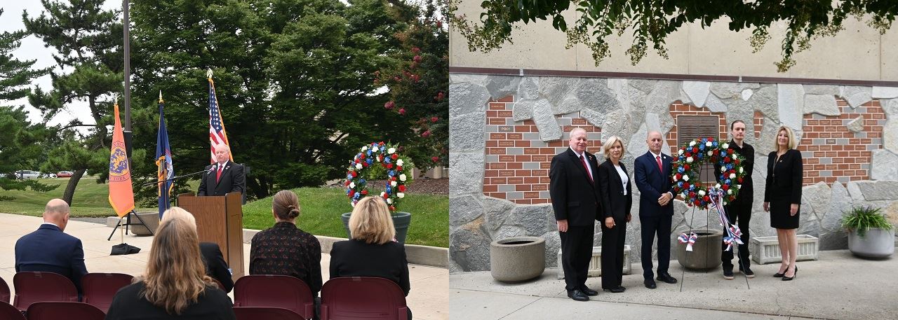 Drucker - NCC Sept 11 ceremony 