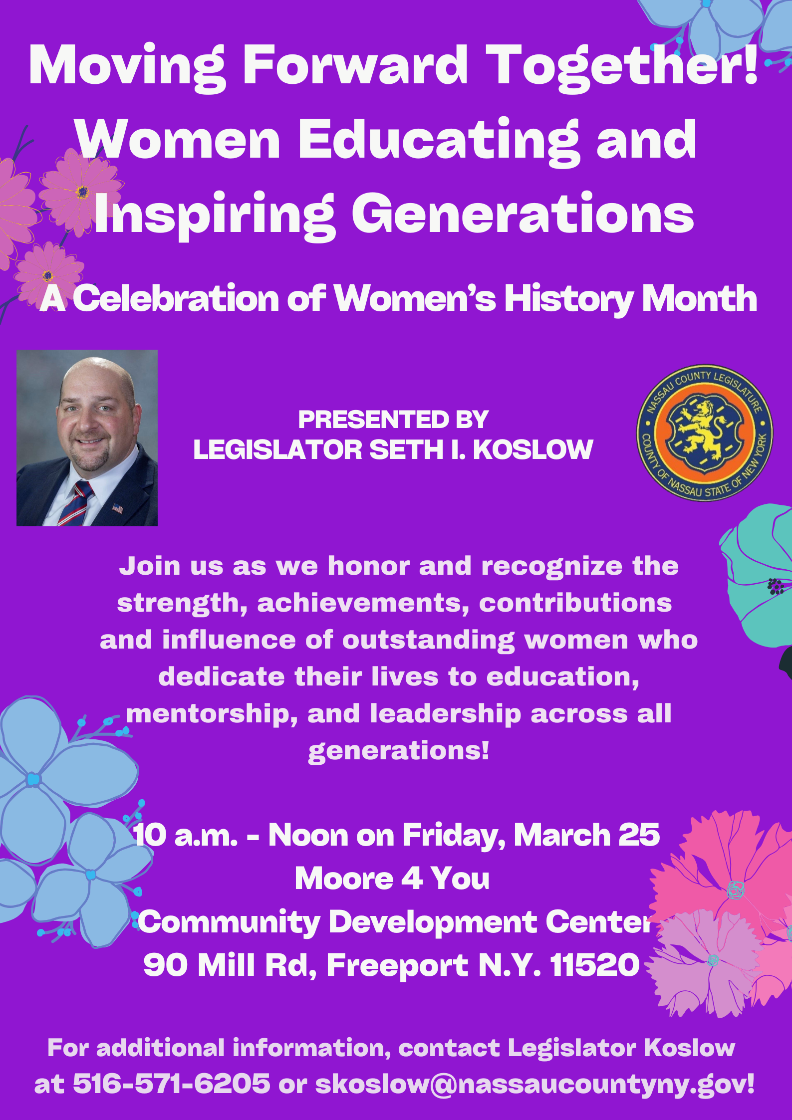 Womens History Month Flier