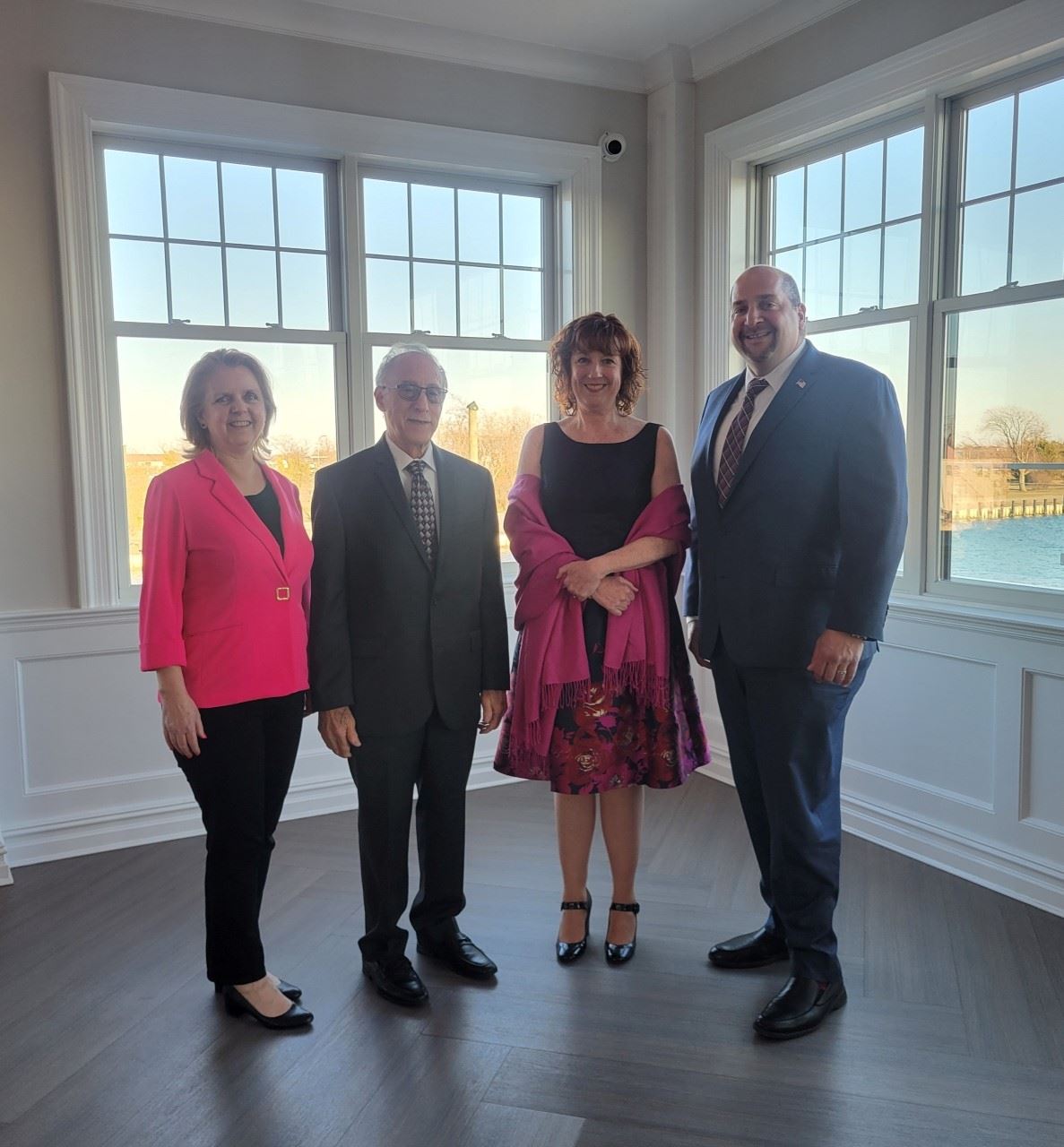 Mule and Koslow - Freeport Chamber installation 1