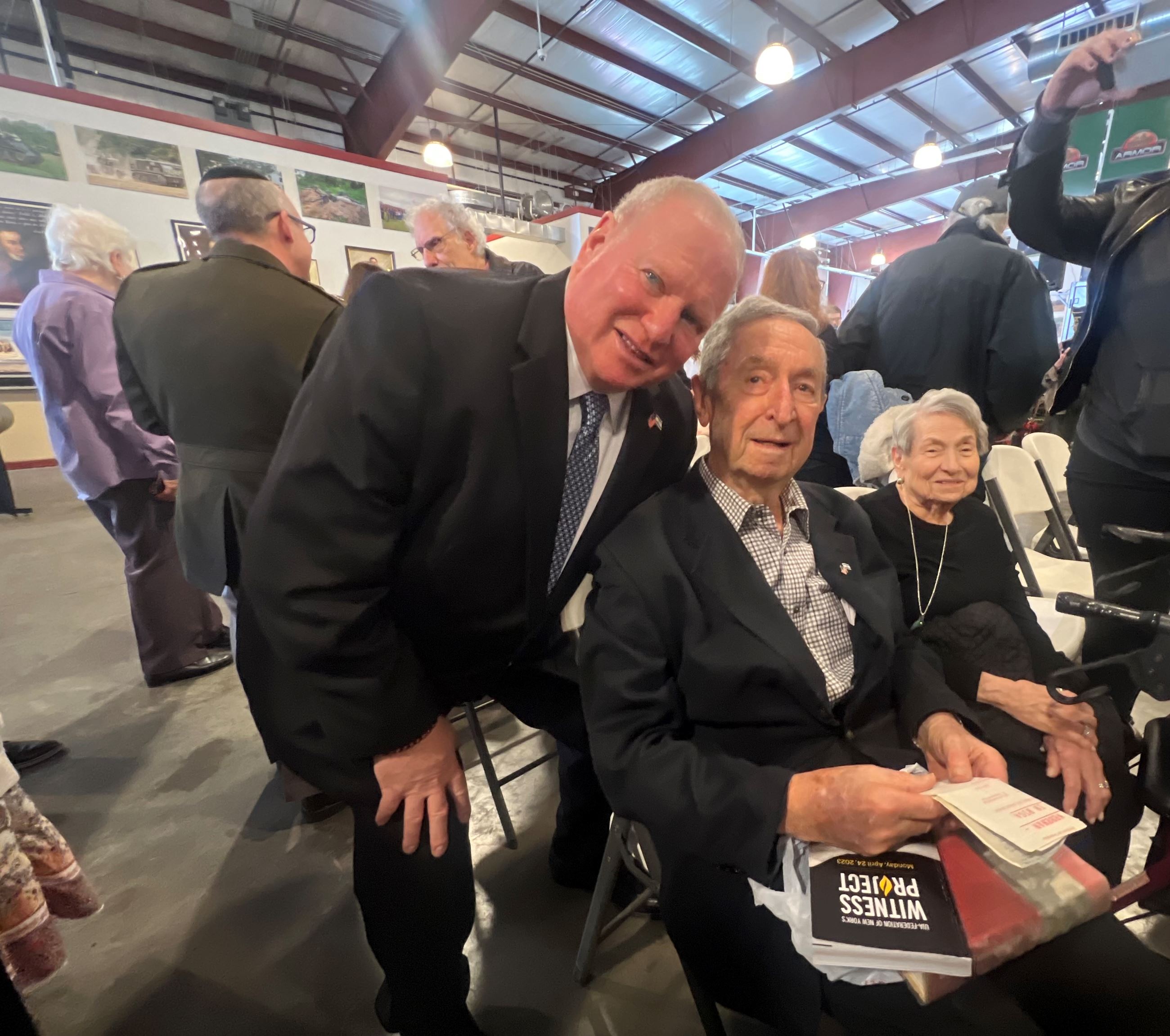 Drucker - 80th Anniversary of Dachau Liberation 2