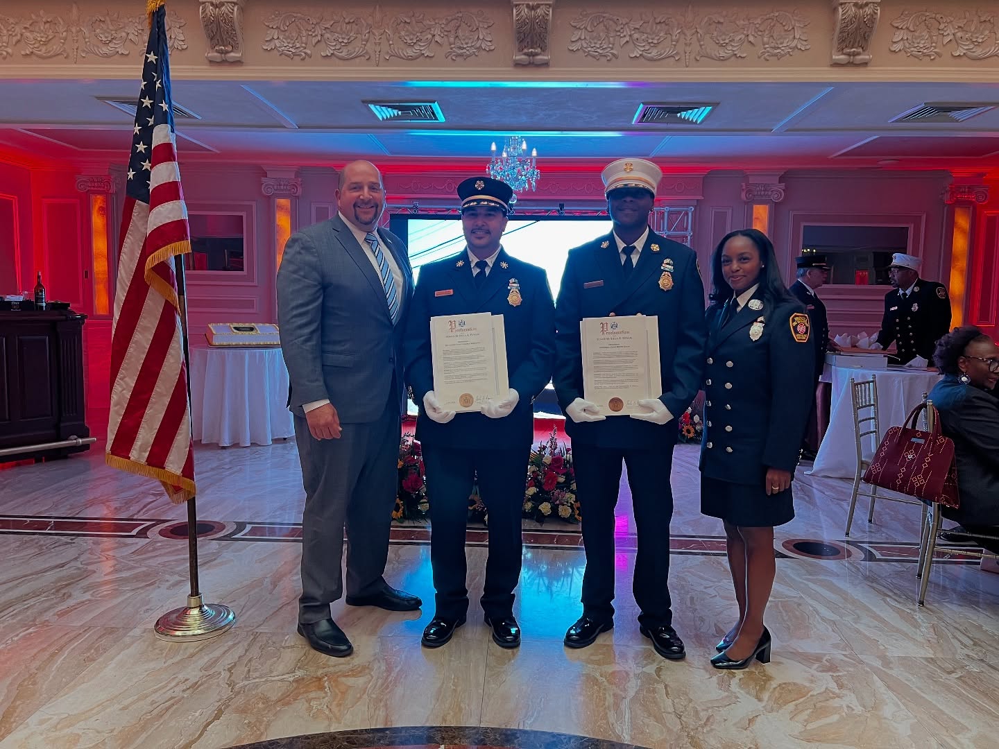 Nicks and Koslow - Uniondale FD installation - 1