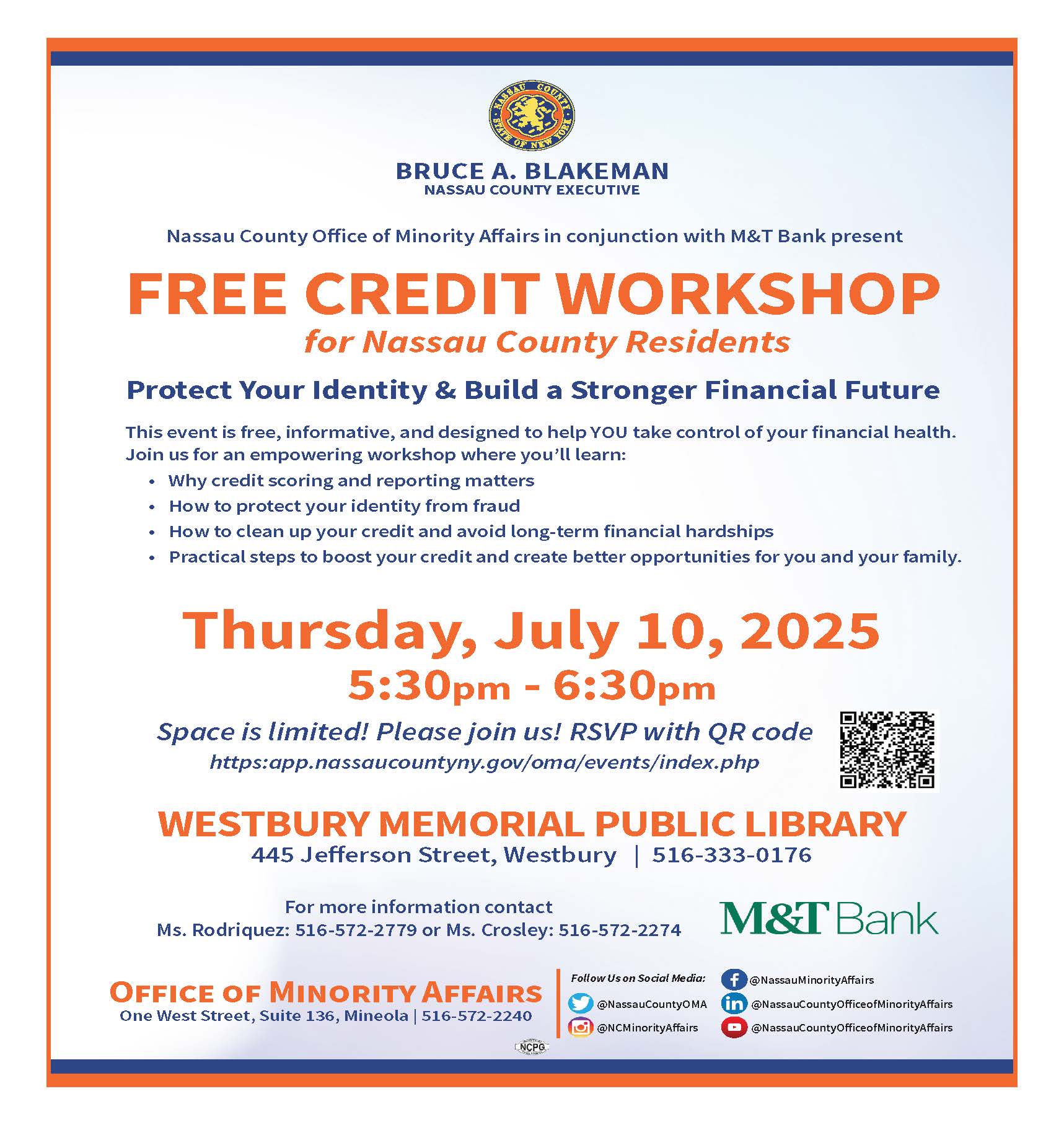 Free Credit Workshop 2025 8.5 x 11