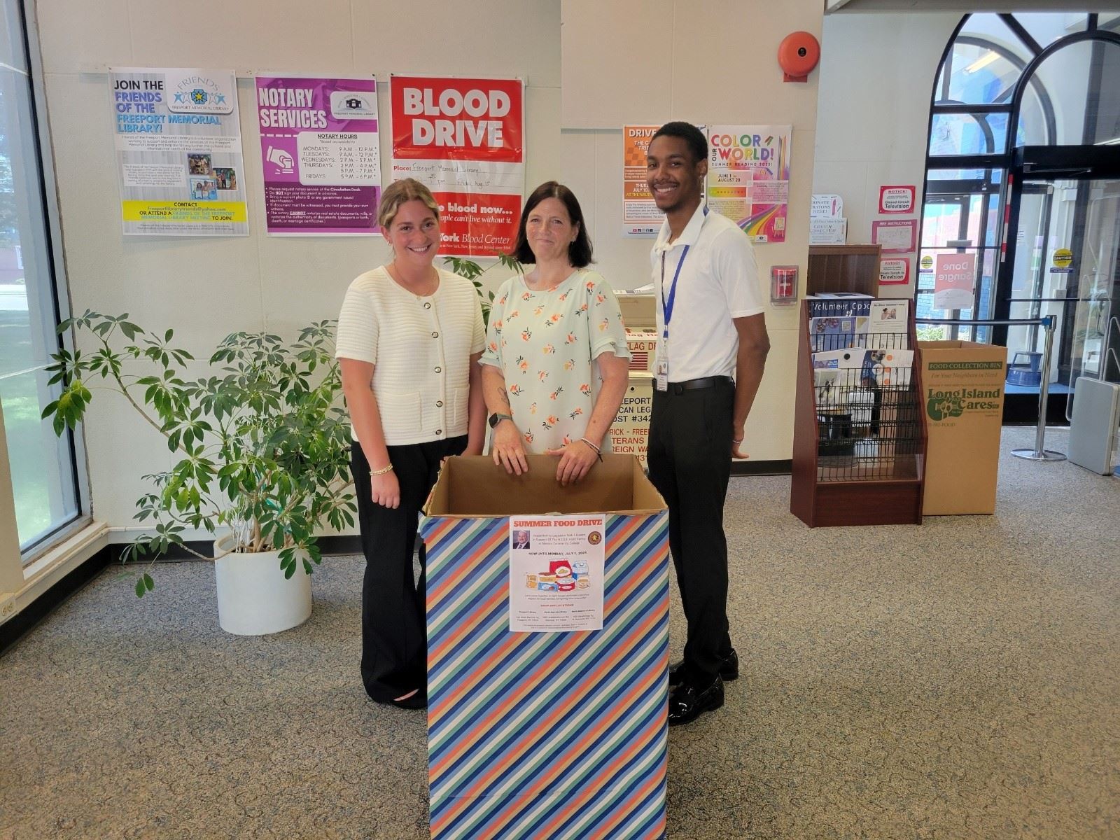 Koslow Food Drive - Freeport Library