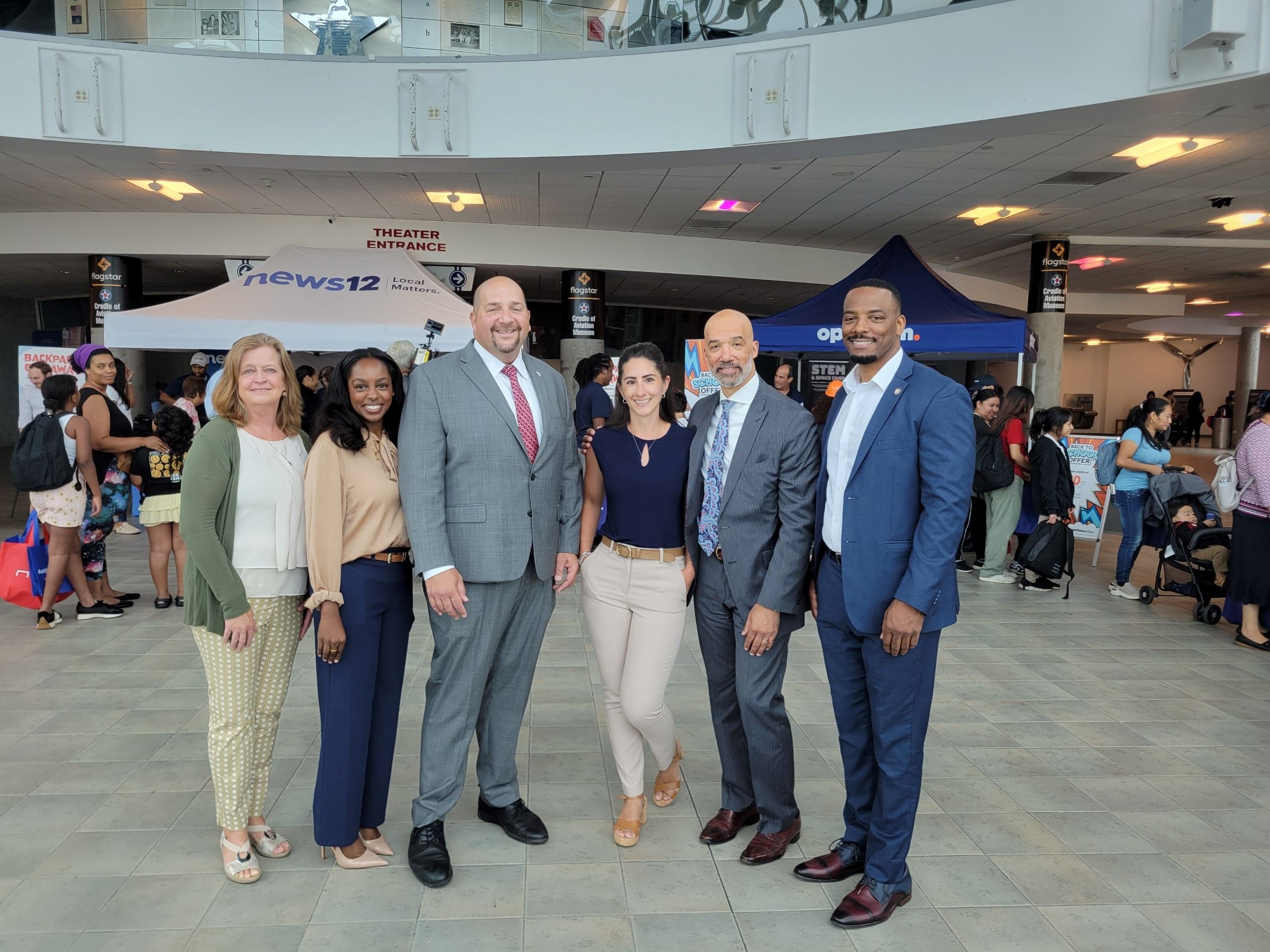 Koslow Davis Nicks - News 12 Backpack Giveaway - 1