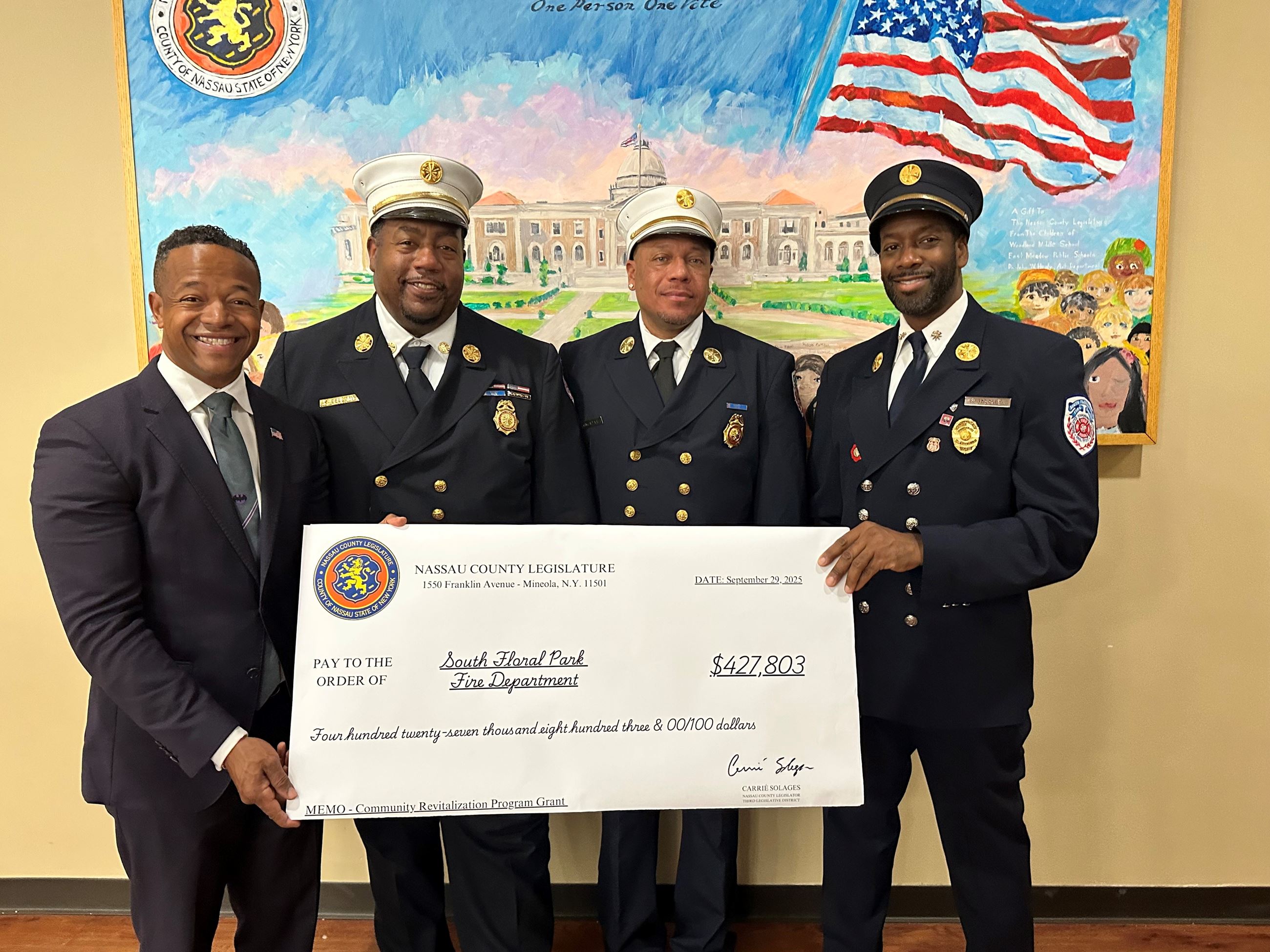 Solages - South Floral Park FD Grant