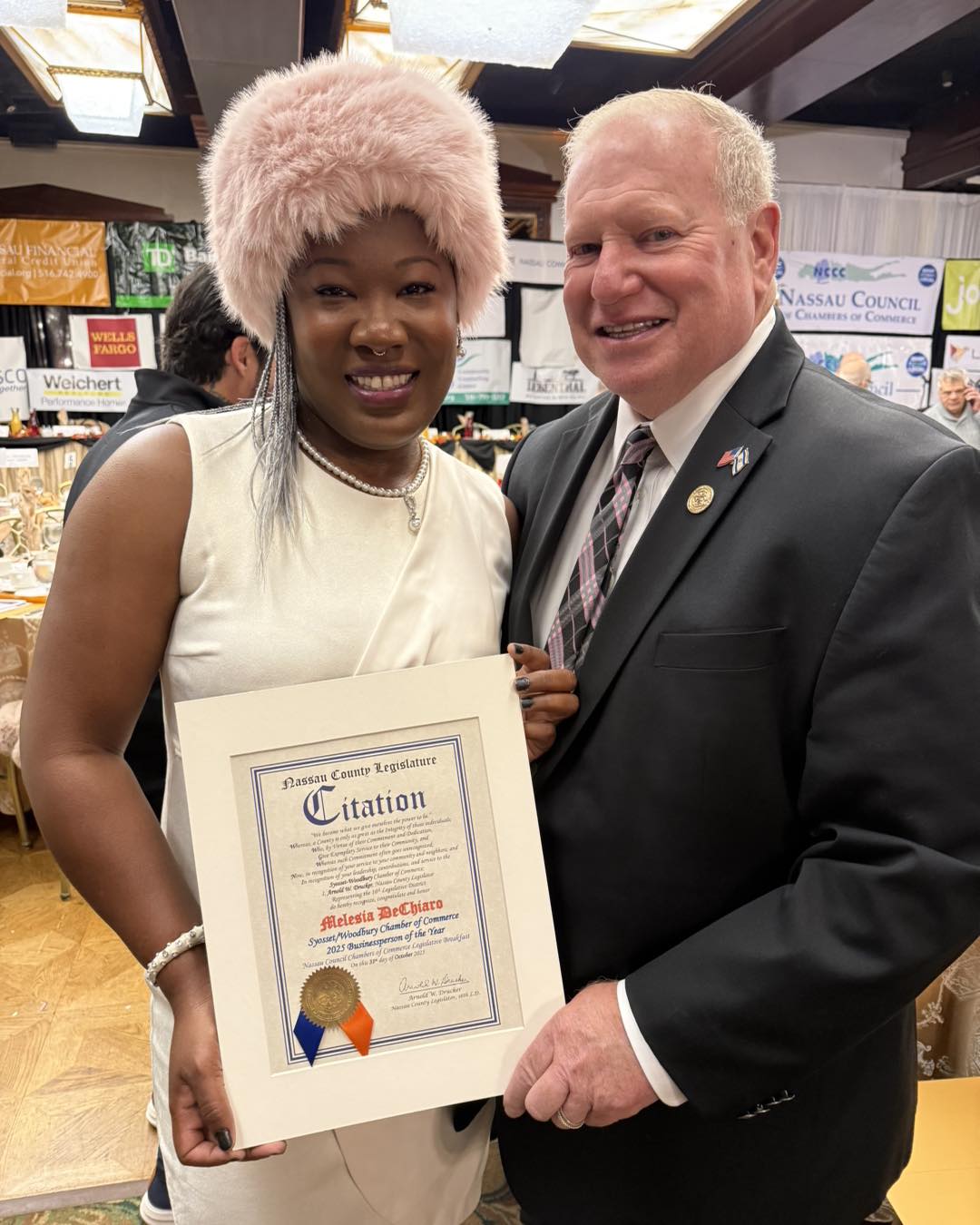 Drucker - Nassau Council of Chambers 2025 - Syosset - Melesia DeChiaro