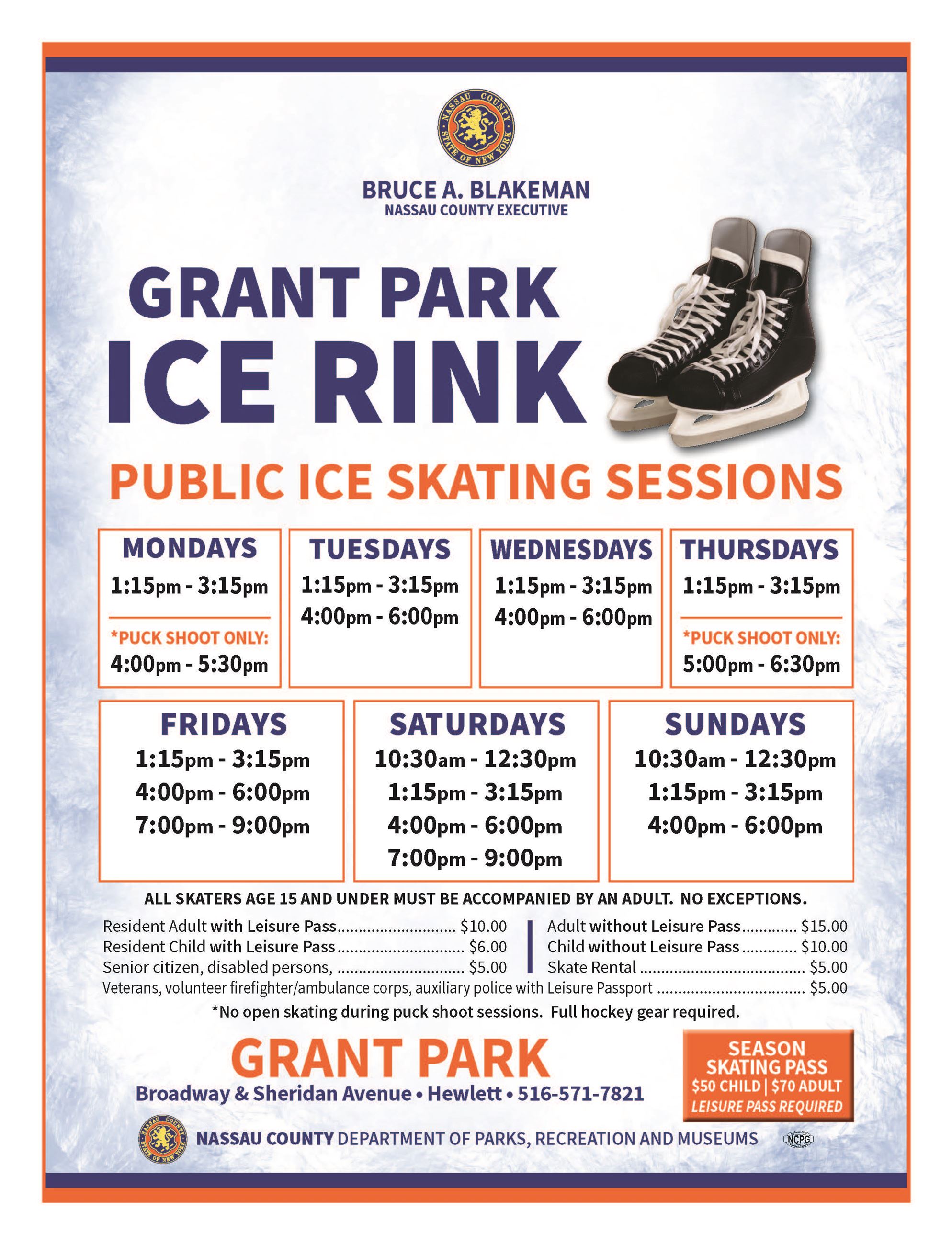 Skating Grant Park 2025-2026