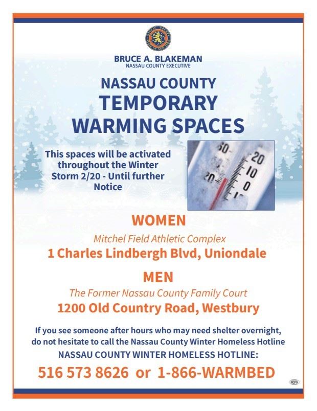 Temporary Warming Centers