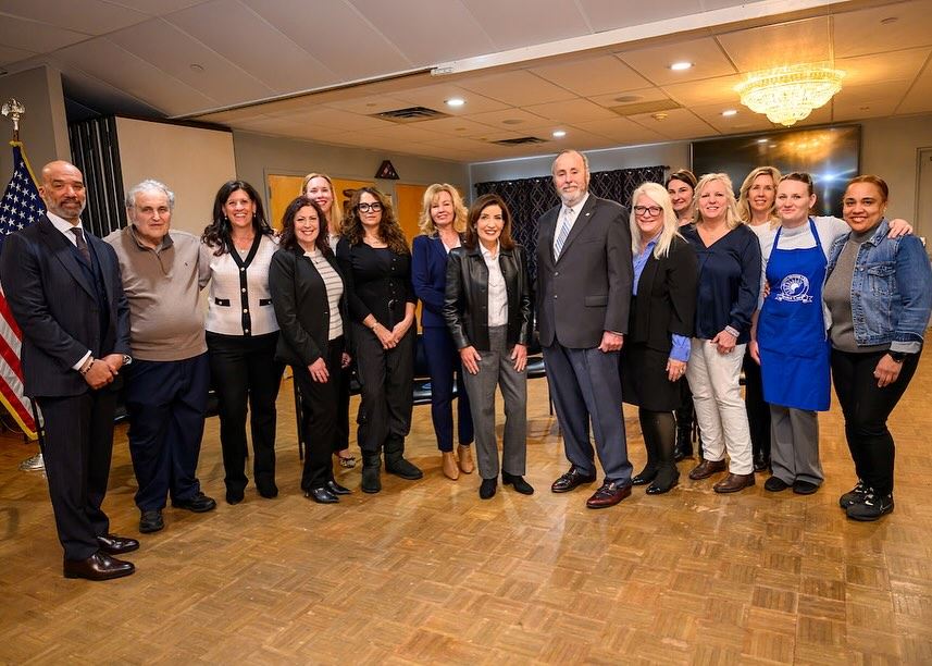 Davis - Sandel Center with Hochul - 1