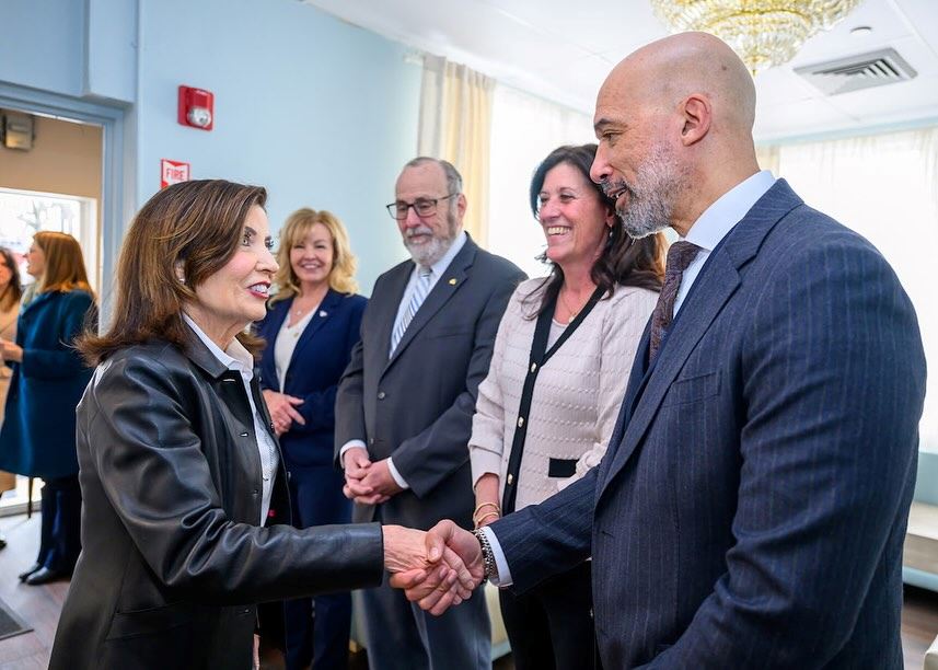 Davis - Sandel Center with Hochul - 2