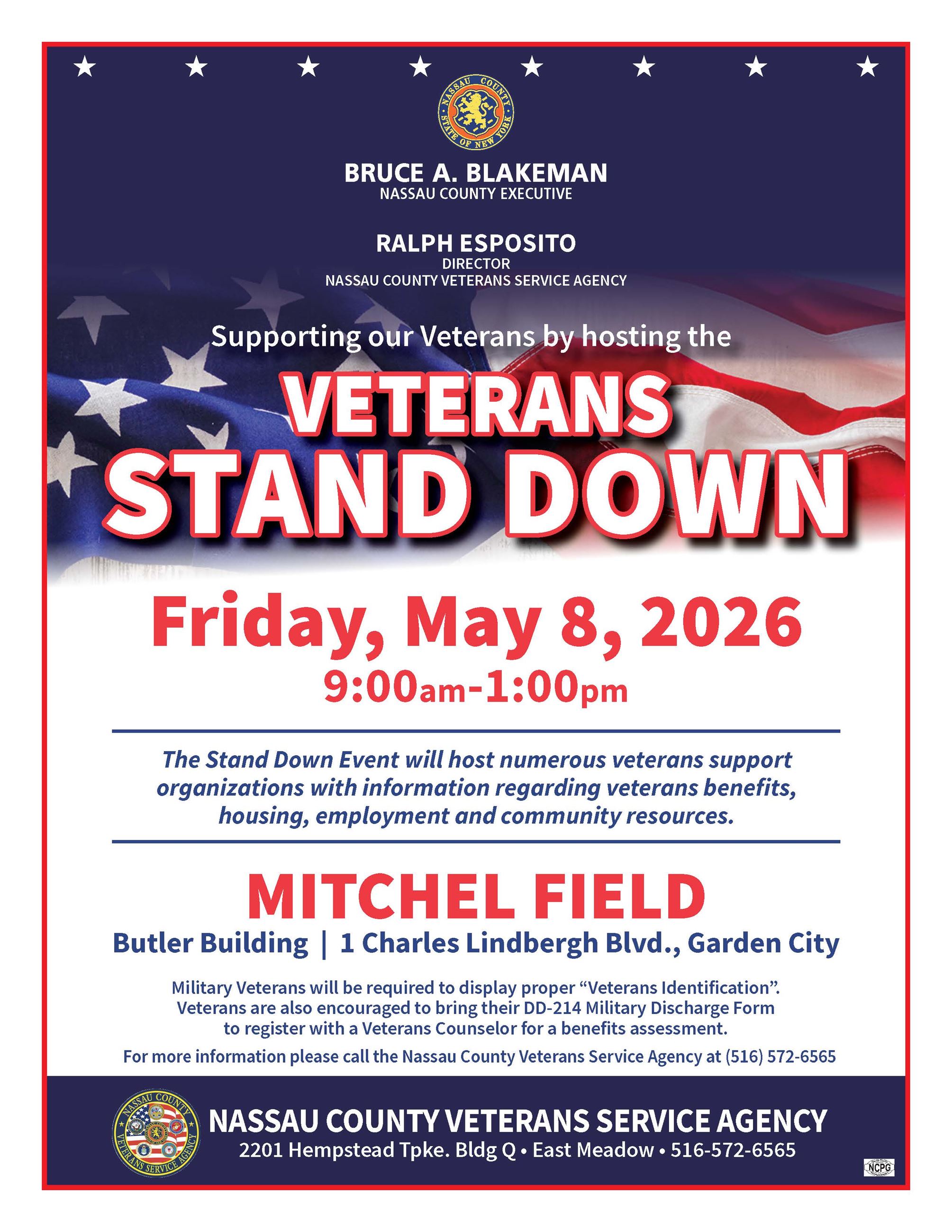 Veterans Stand Down Flyer Summer 2026